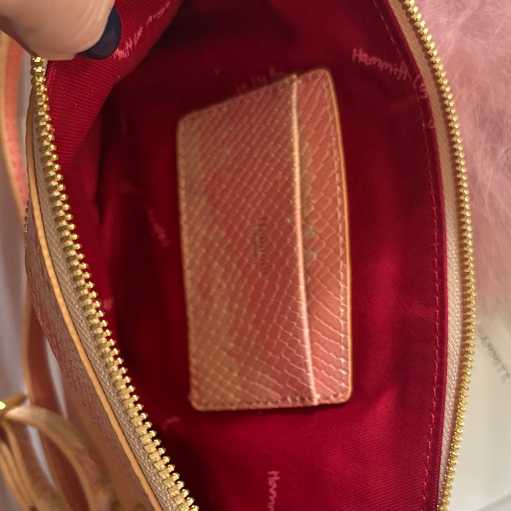Hammitt Tony Small crossbody bag Sunset color brushed gold hardware New in box - Picture 6 of 10